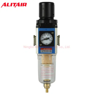 Régulateur de filtre de compresseur d'air pneumatique Airtac série Gfr à vidange manuelle basse pression