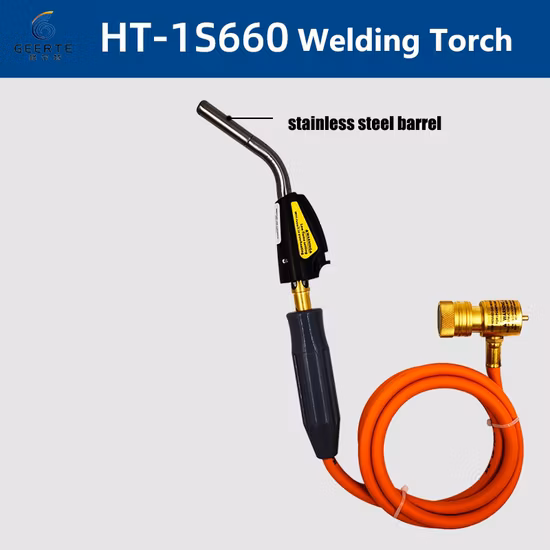 Rhk industriel haute température longue poignée pressostat LPG brûleur de mauvaises herbes gaz feu flamme pistolet soudage torche chauffante
